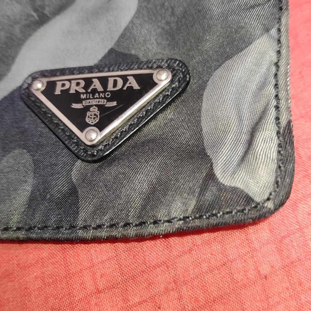 訳アリ！PRADA【プラダ】ショルダーバッグ　迷彩柄　カモフラ柄