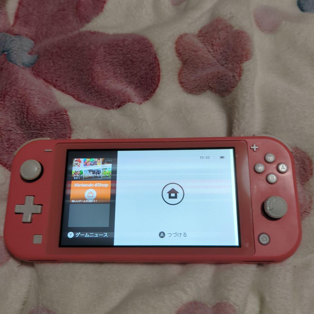 Nintendo Switch Lite ピンク 本体 Minecraft