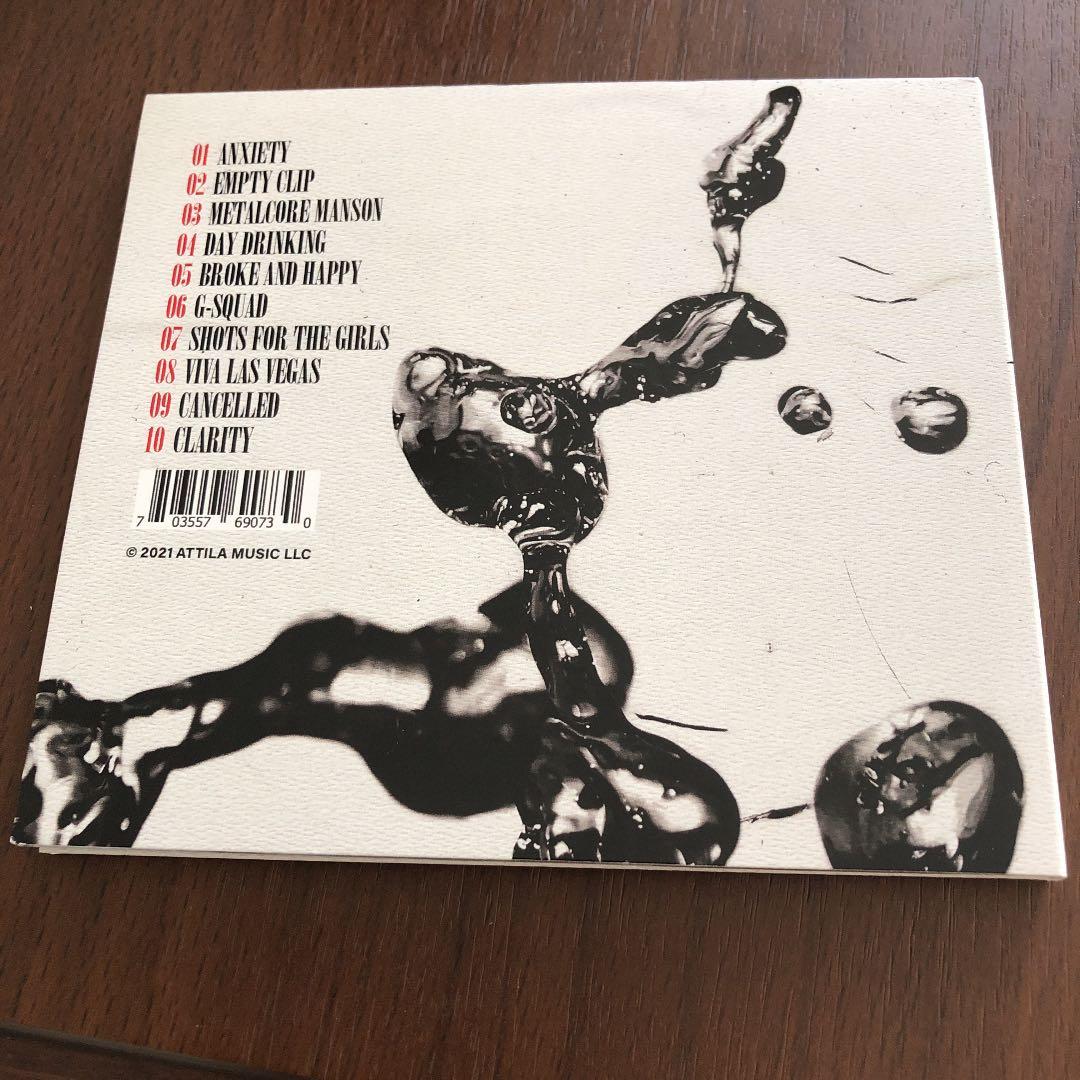 入手困難 サイン入り Attila Closure 最新 デスコア ラップ 限定