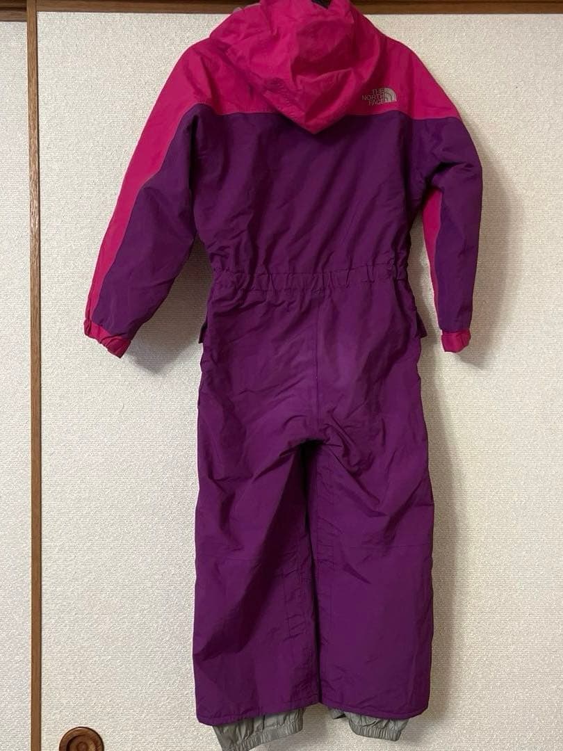 THE NORTH FACE 子ども用 ジャンプスーツ 紫/ピンク