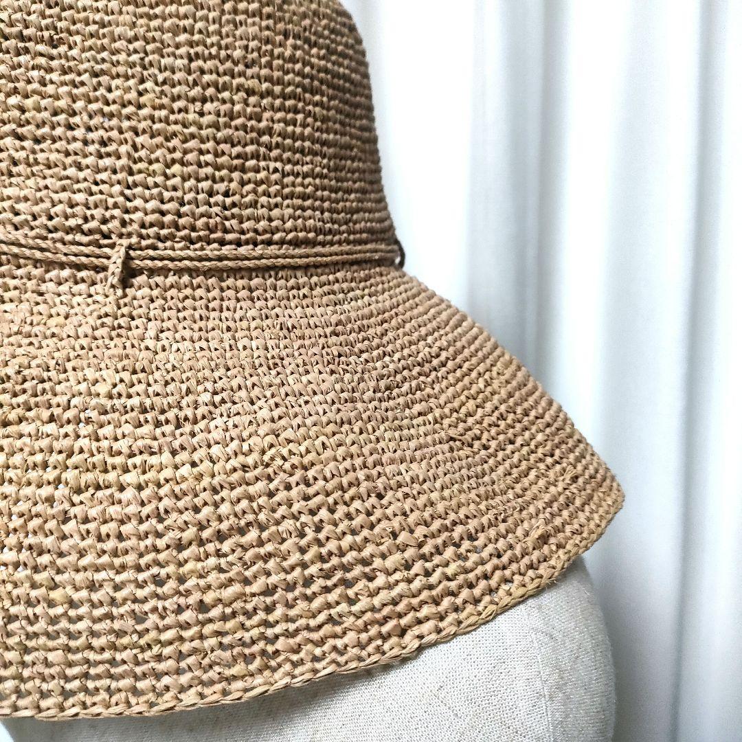 【美品】ヘレンカミンスキー ラフィアハット 麦わら帽子 プロヴァンス12