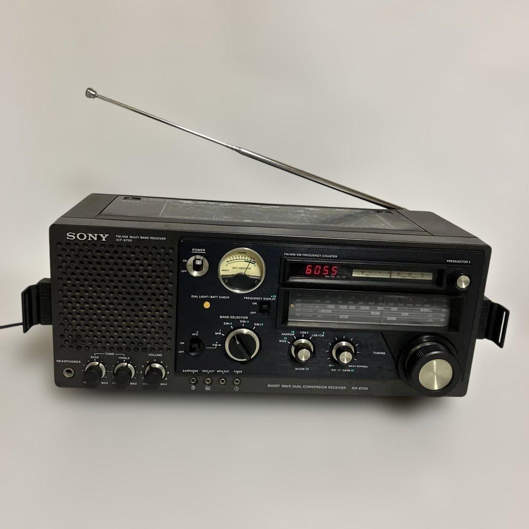 ソニーＢＣＬラジオ　ＩＣＦー６７００　　　　動作品