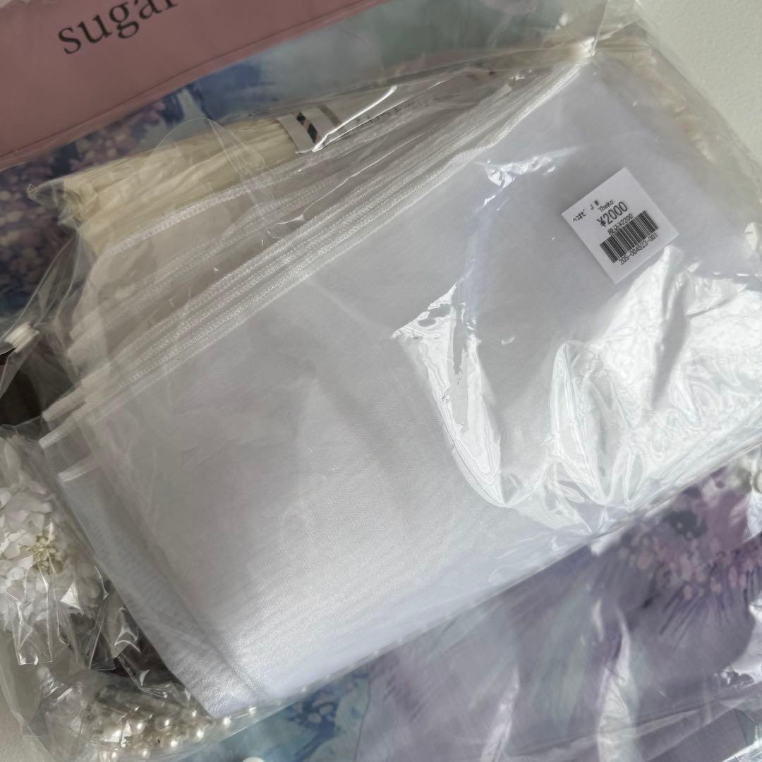 6点セットsugar nine 浴衣・帯2・帯飾り・下駄・髪飾り