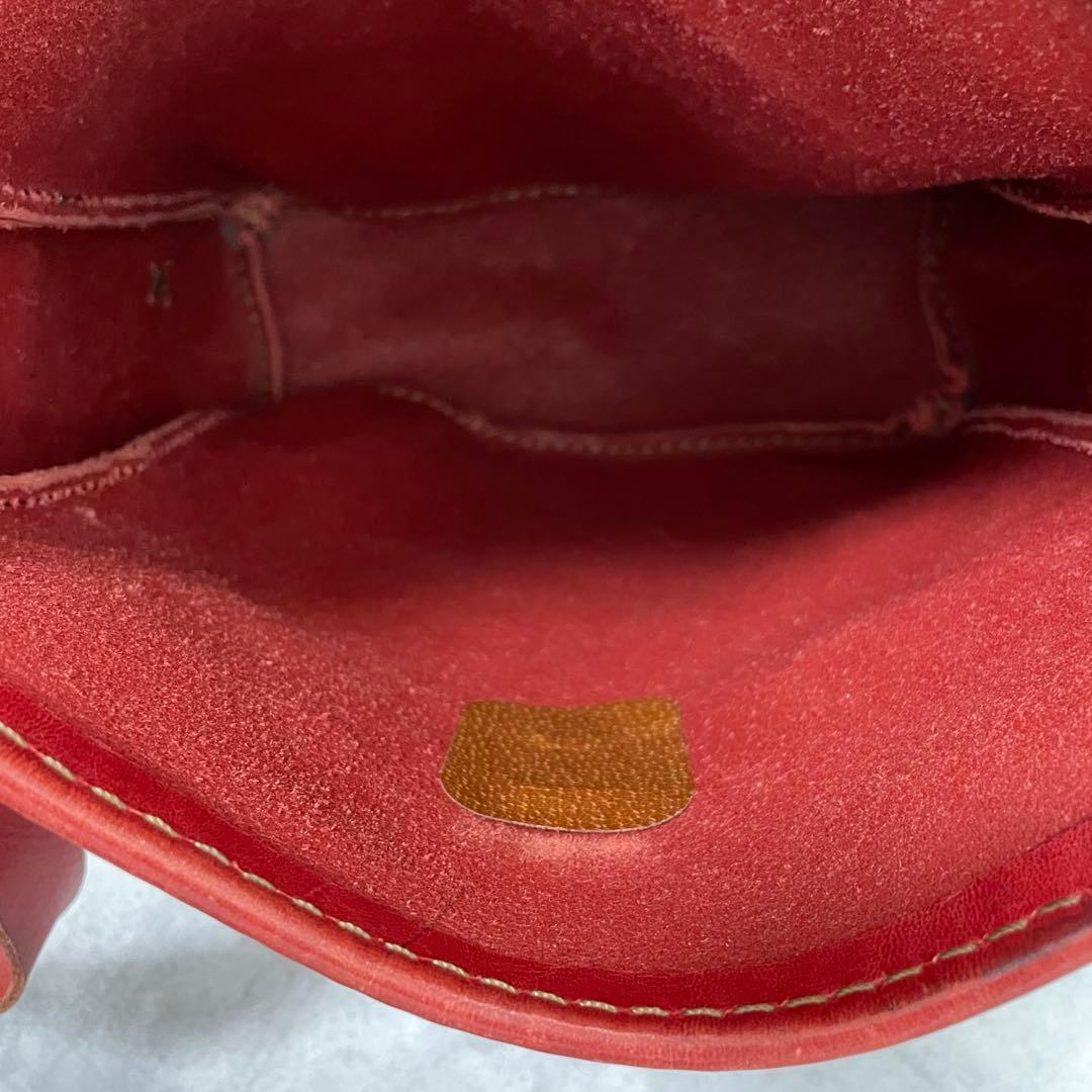 HERZ ヘルツ 気軽に使えるショルダーバッグ CK-91 レッド BU34