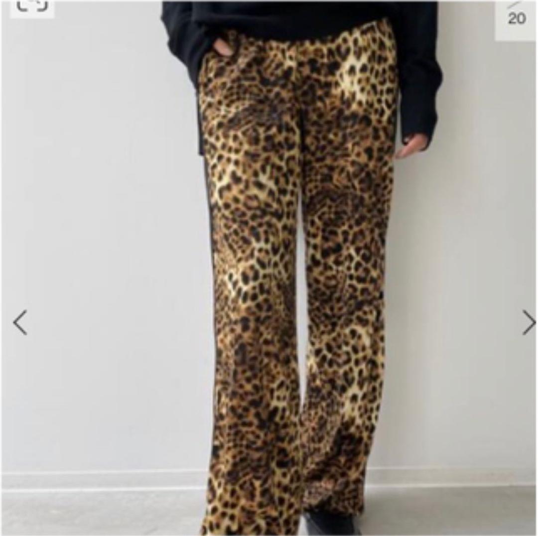 L'Appartement レオパードパンツ