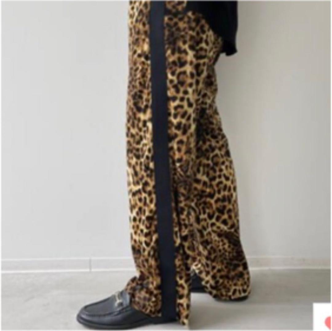 L'Appartement レオパードパンツ