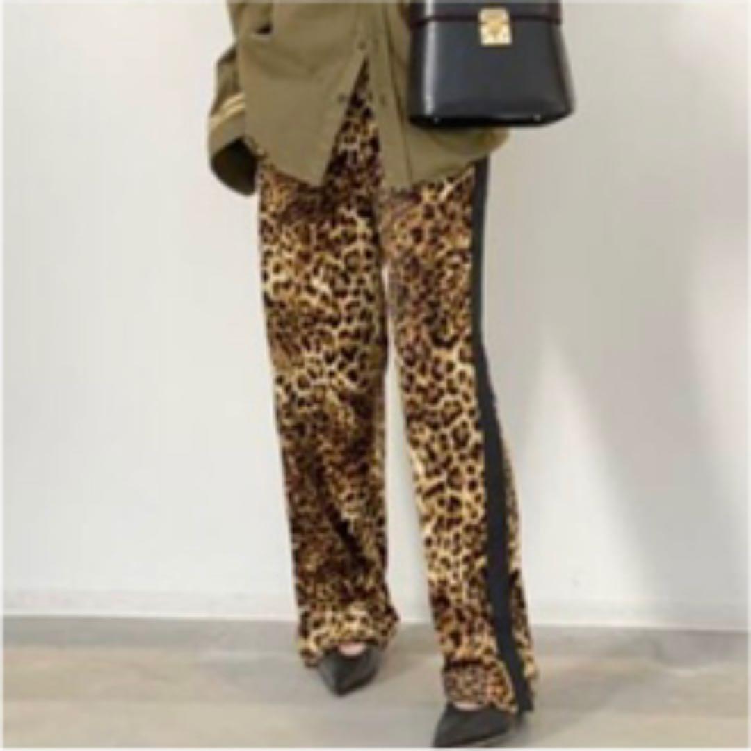 L'Appartement レオパードパンツ