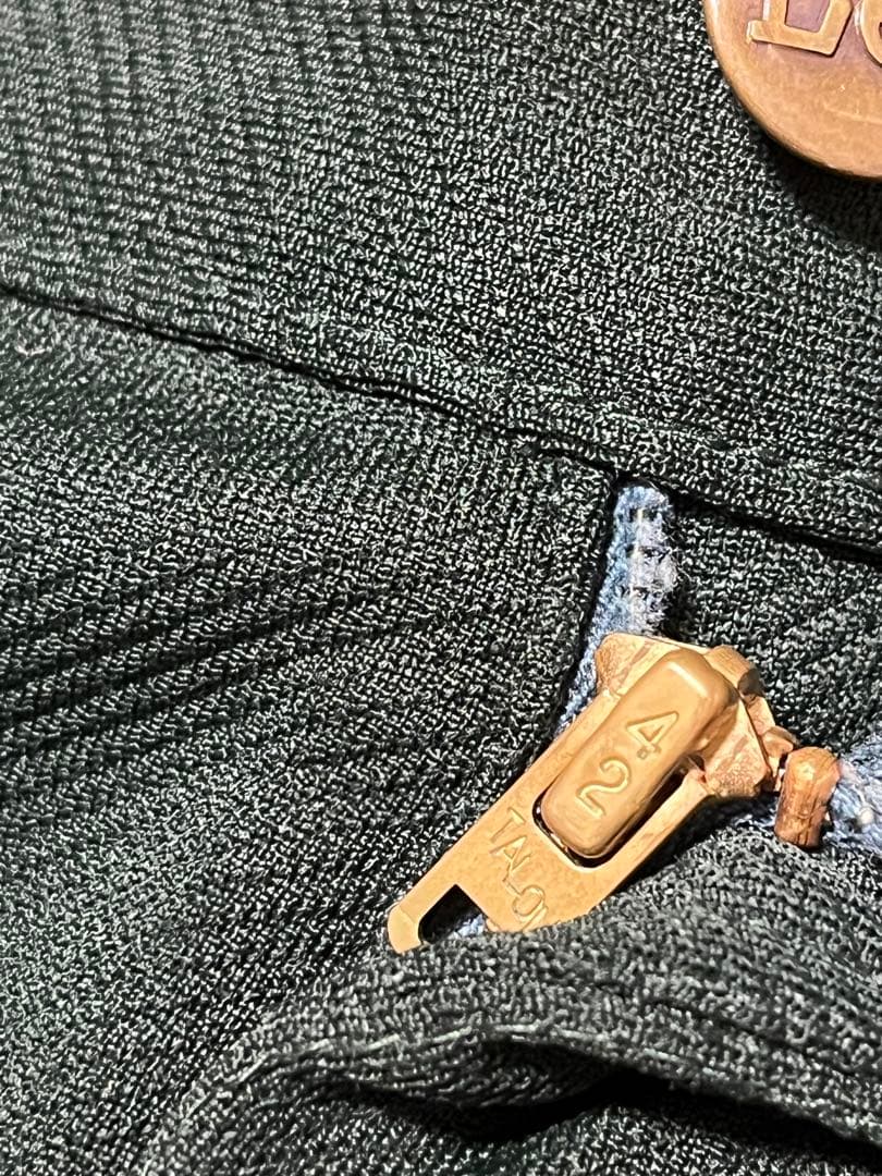 60s USA製 Lee フレアパンツ 42TALON ピスネームTM グリーン