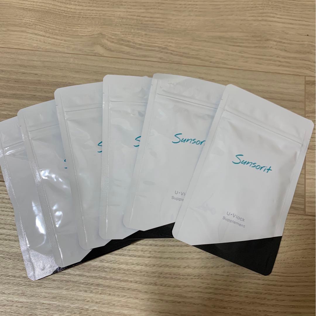 ◼️新品•未開封◼️U•Vlock サンソリット ユーブロック 30粒 6袋