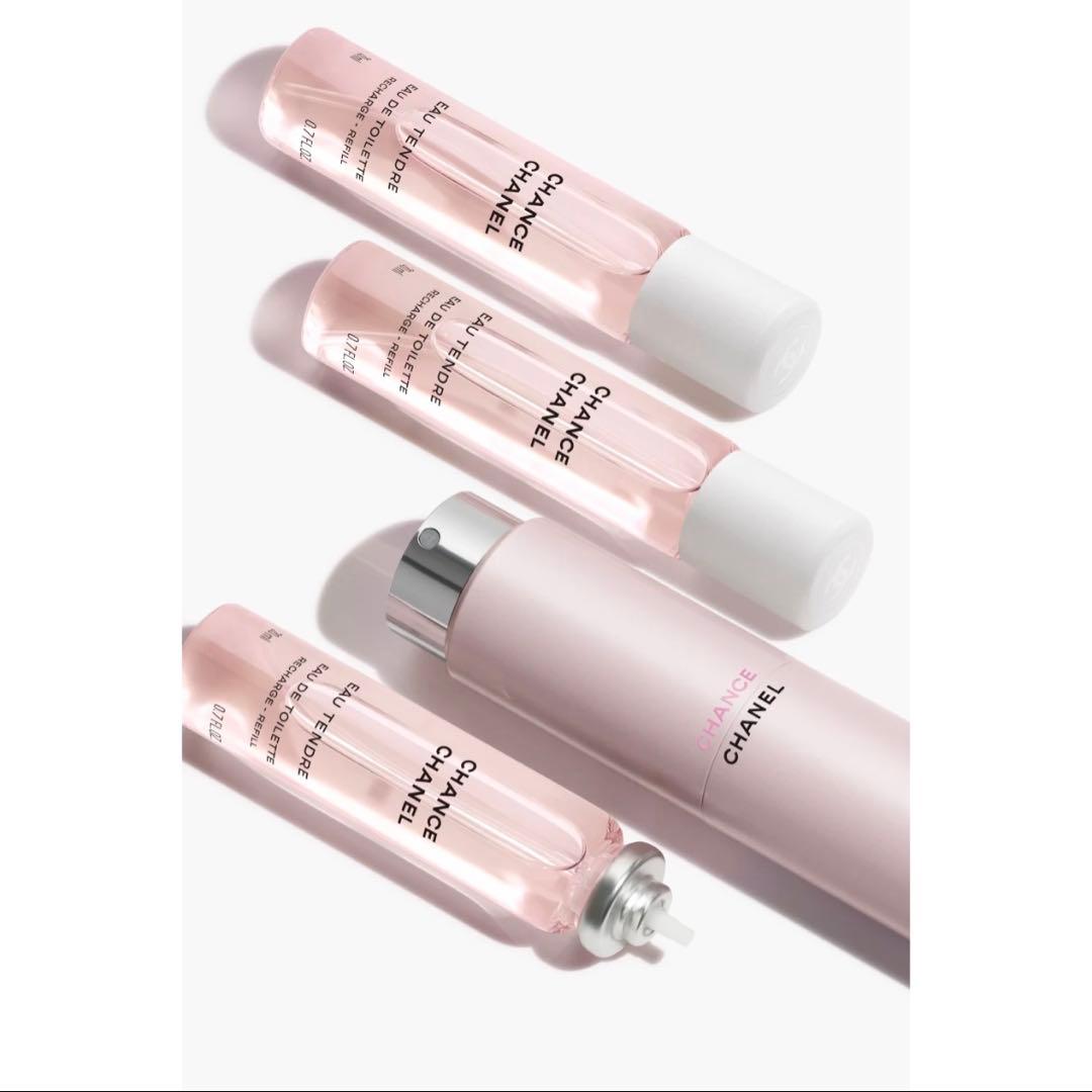 【新品】CHANEL チャンス オー タンドゥル トラベルスプレイ3x20 ml
