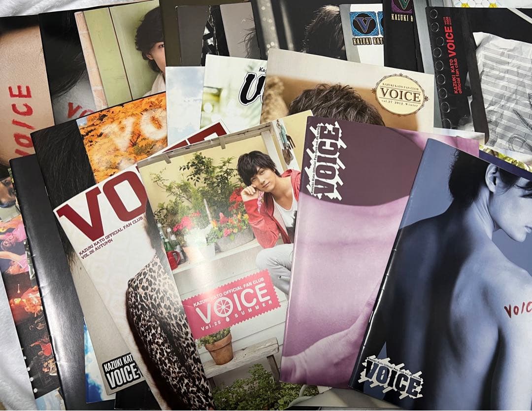 【お値下げ中】加藤和樹 vol.6〜74 会報 まとめ売り セット