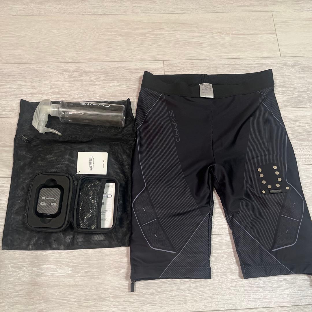 【美品】レディースLサイズ シックスパッド パワースーツ ヒップアンドレッグ