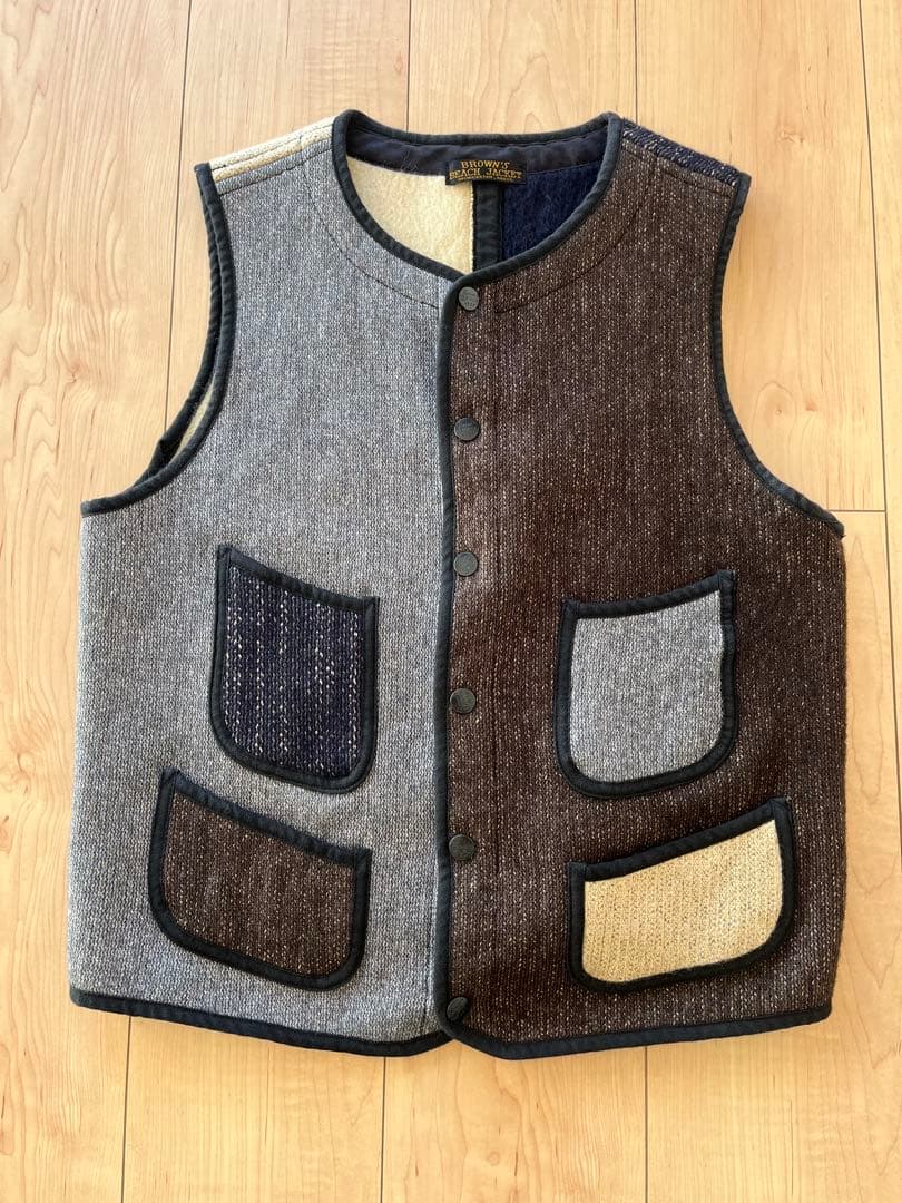 ビーチクロスベスト　サイズ38 フルカウント製