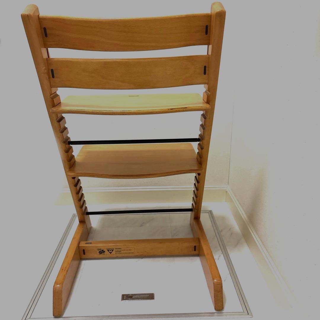 ストッケSTOKKEトリップトラップ　ナチュラル　シリアルナンバー0 取説付き