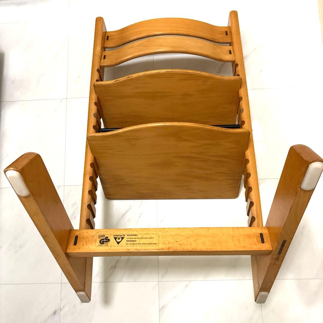 ストッケSTOKKEトリップトラップ　ナチュラル　シリアルナンバー0 取説付き