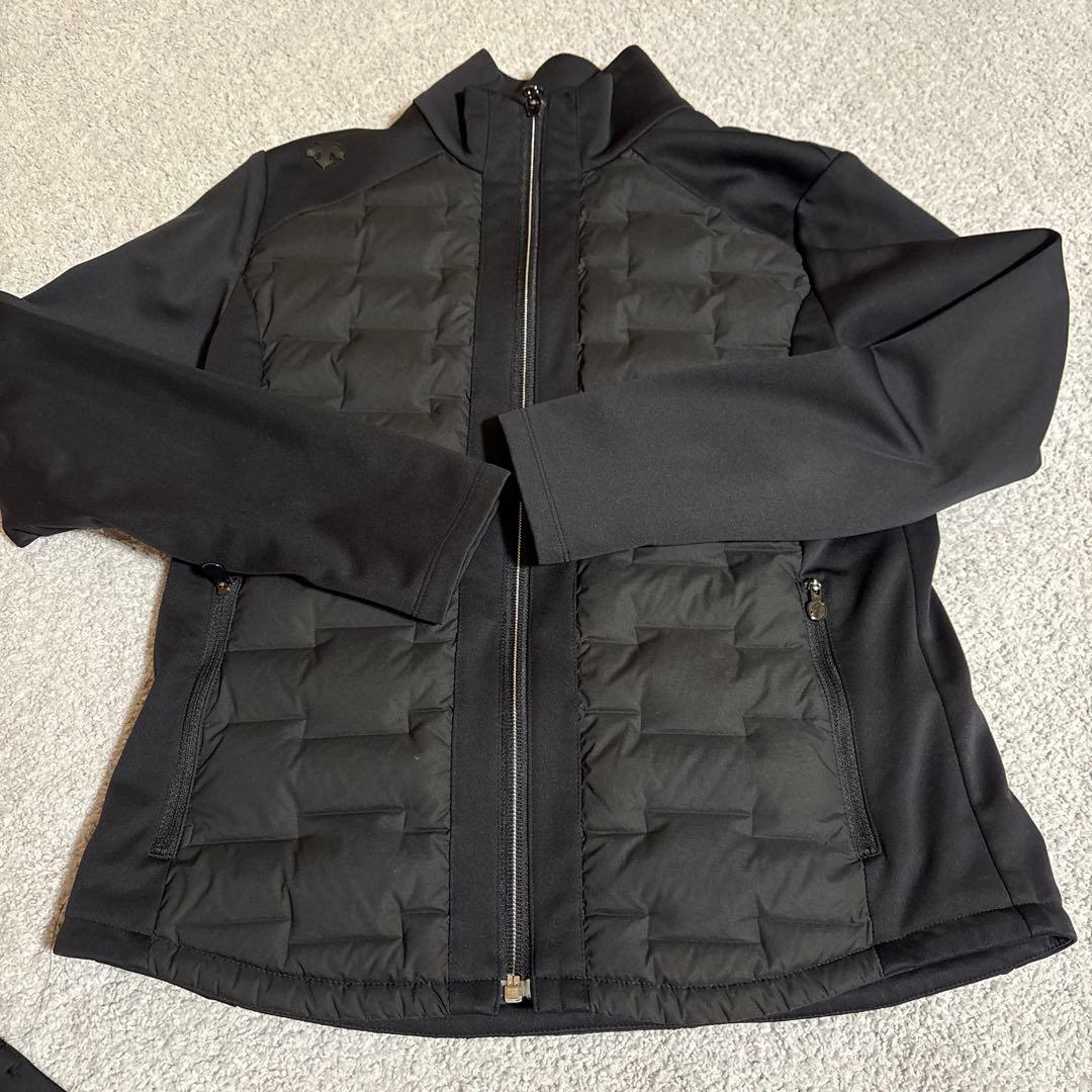 デサントゴルフ☆ダウン　ブラック　M