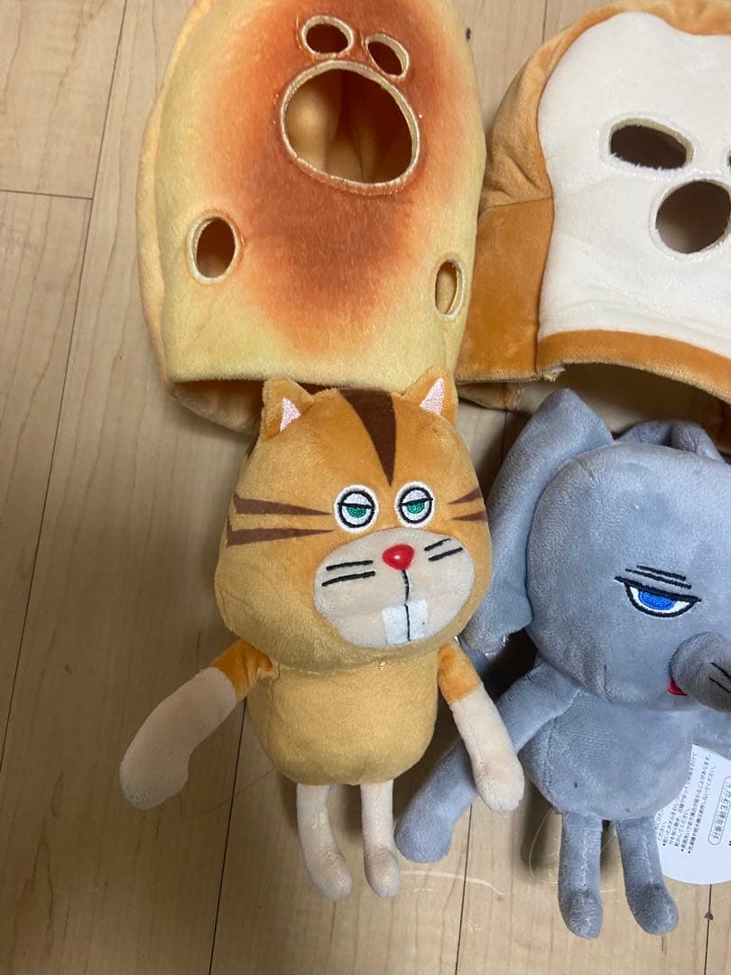 パンどろぼうシリーズ 絵本4冊とぬいぐるみ3セット