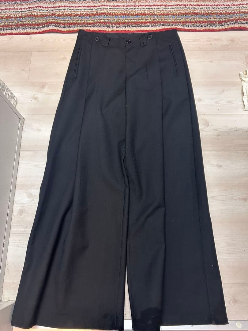 FRKM SCD ワイドスラックス ブラック