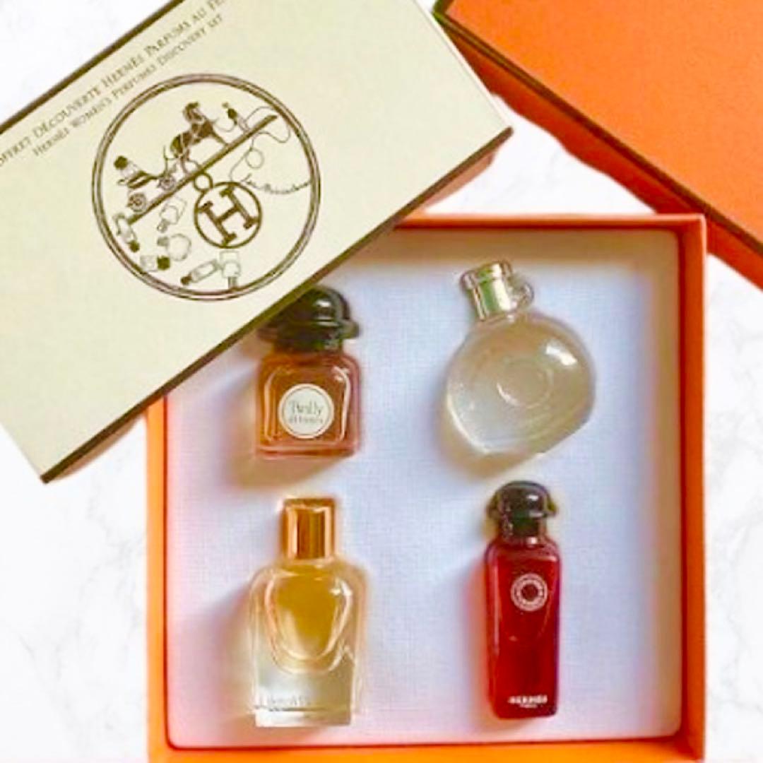 ◎ 新品未開封 エルメス ウィメンズ香水ディスカバリーセット 4本 各7.5ml