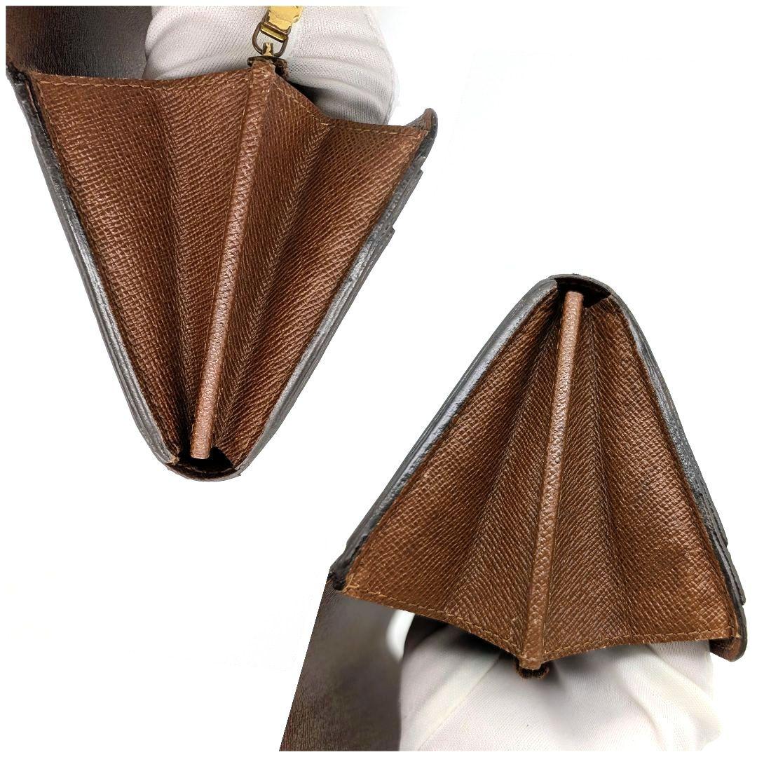 ぴーちくぱーちく　ルイヴィトン　新型　ポルトフォイユ　サラ　モノグラム