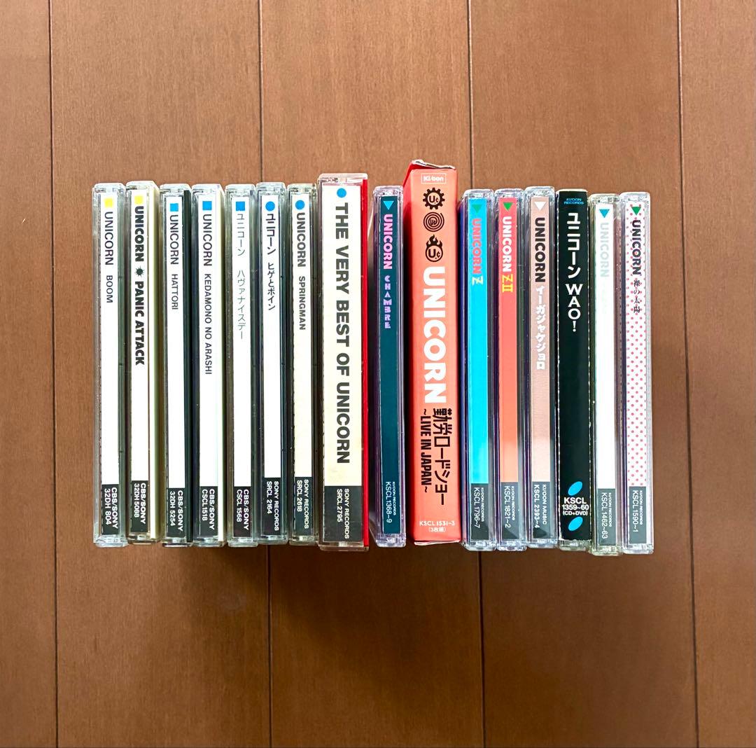 ユニコーン 16枚セット 服部 パニック・アタック ケダモノの嵐 ヒゲとボイン