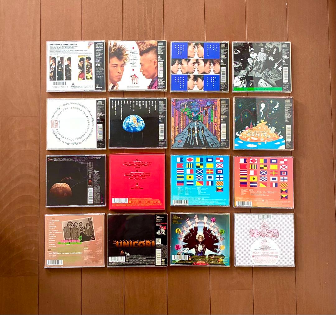 ユニコーン 16枚セット 服部 パニック・アタック ケダモノの嵐 ヒゲとボイン