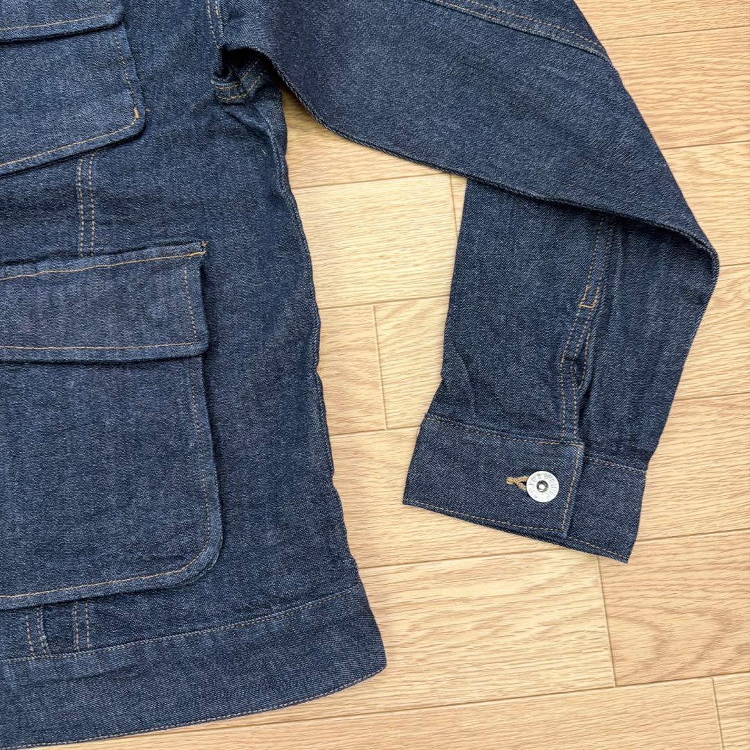 桑和　beams design デニム　上下セットアップ　サイズLL