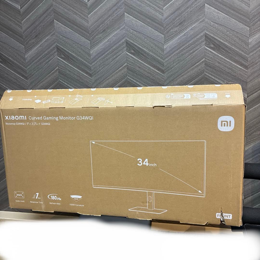 Xiaomi G34WQI 34インチウルトラワイドモニター