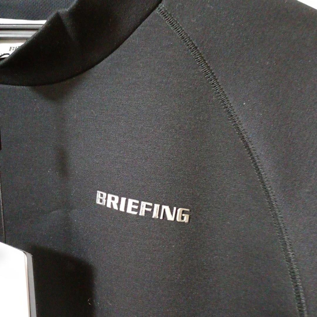ブリーフィングレディースウォームハイネックサイズMブラック