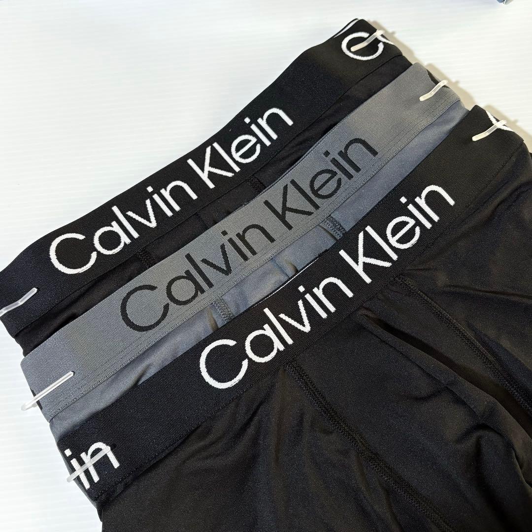 ☆新品☆カルバンクライン ボクサーパンツ ☆Lサイズ☆マイクロファイバー☆3枚