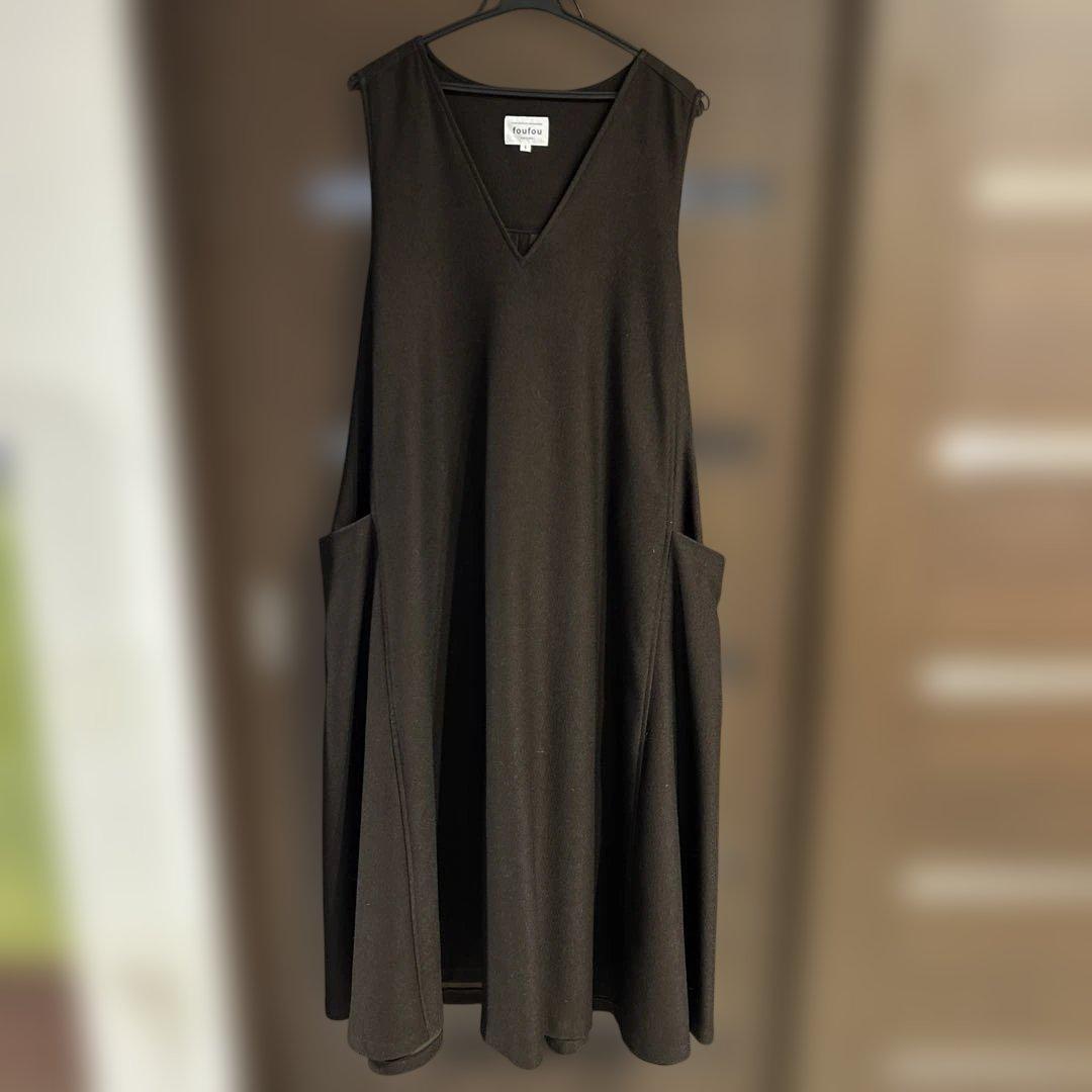 foufou イージージャンパースカート