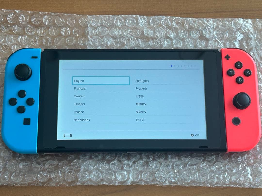 Nintendo Switch 本体 青/赤 本体一式