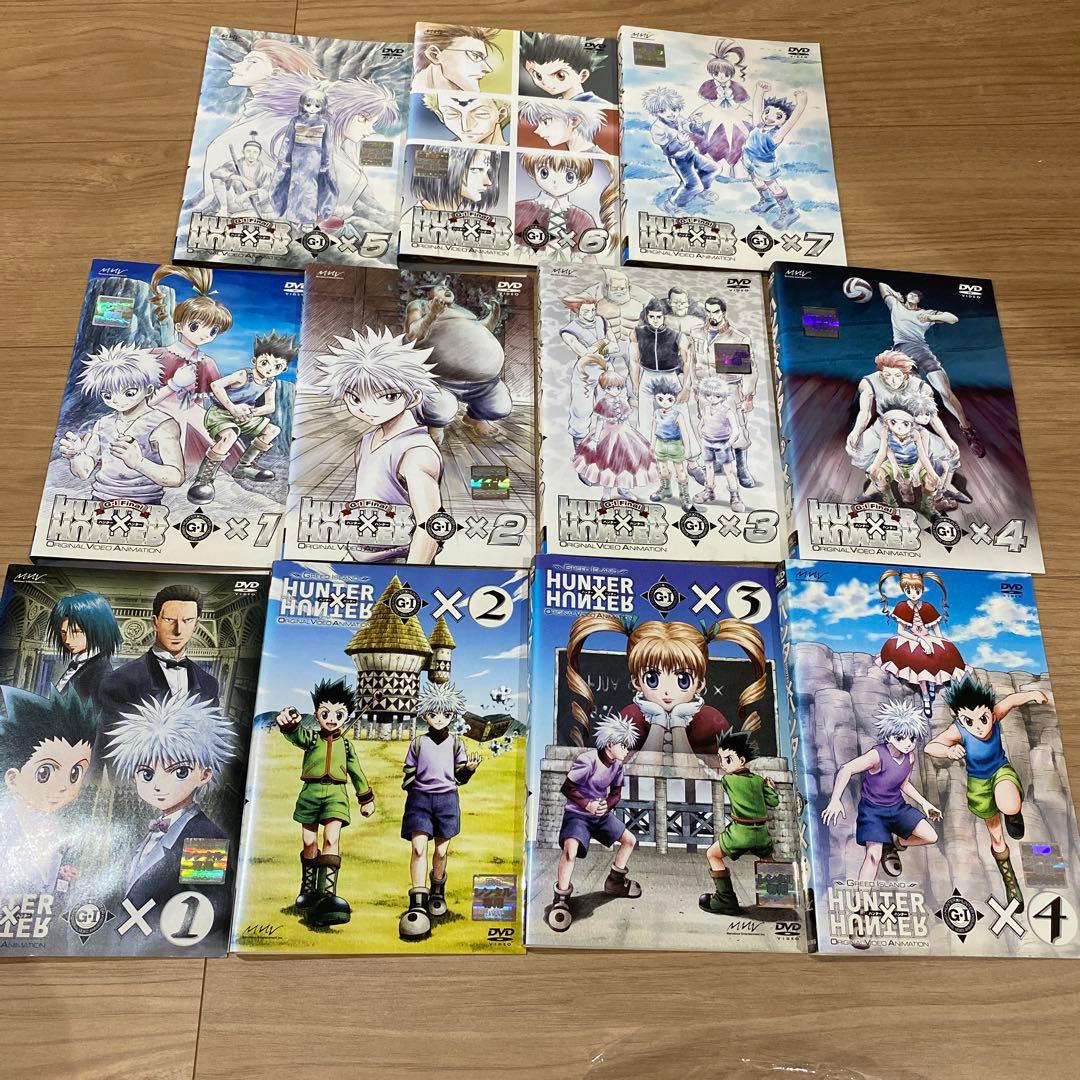 DVD HUNTER×HUNTER G.I編 全11巻 全巻セット ⭐︎