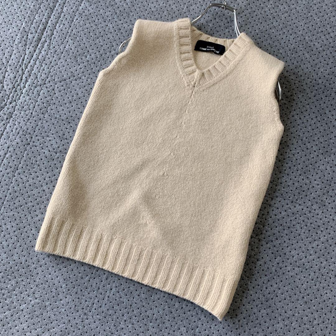 希少 90s COMME des GARÇONS tricot ウール ベスト