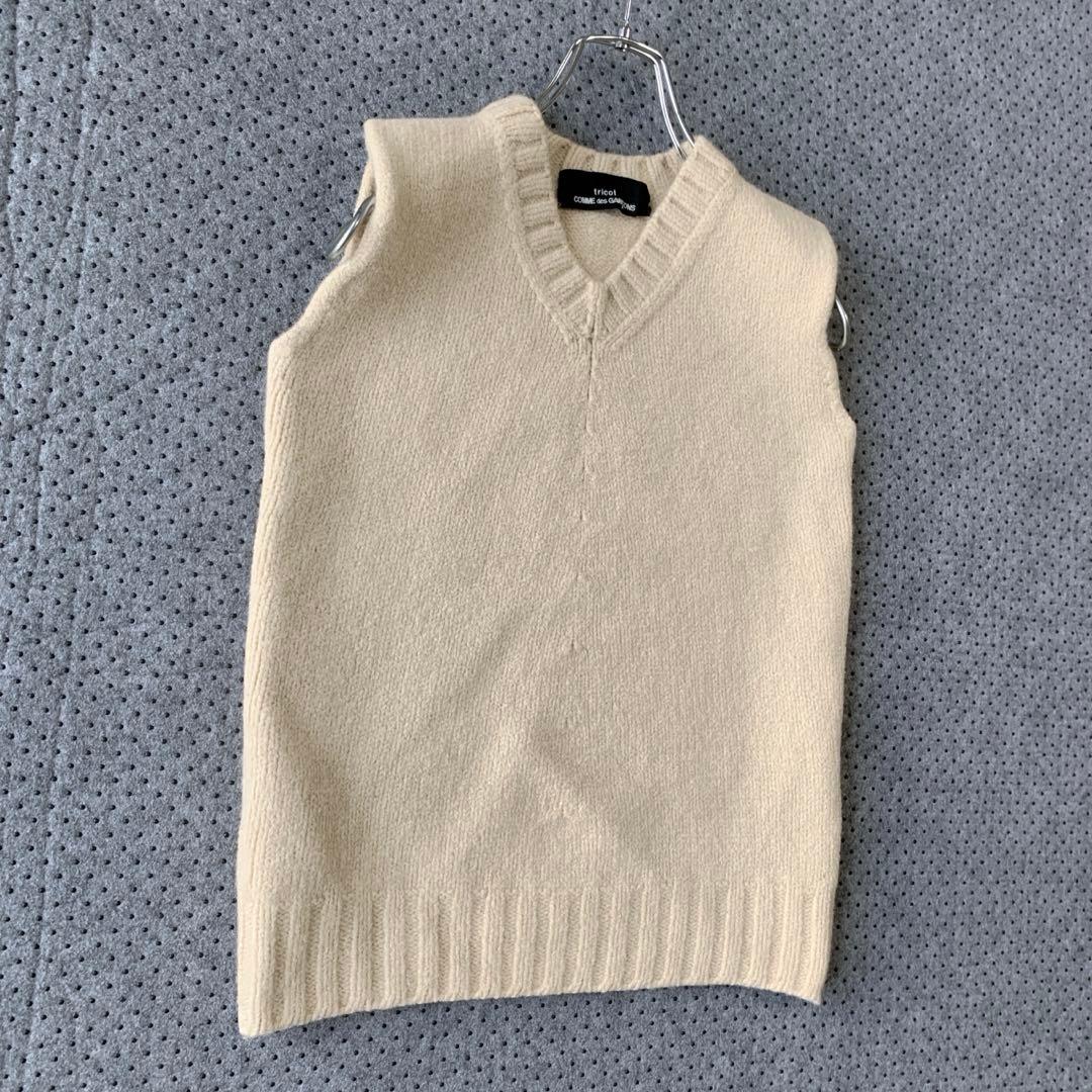 希少 90s COMME des GARÇONS tricot ウール ベスト