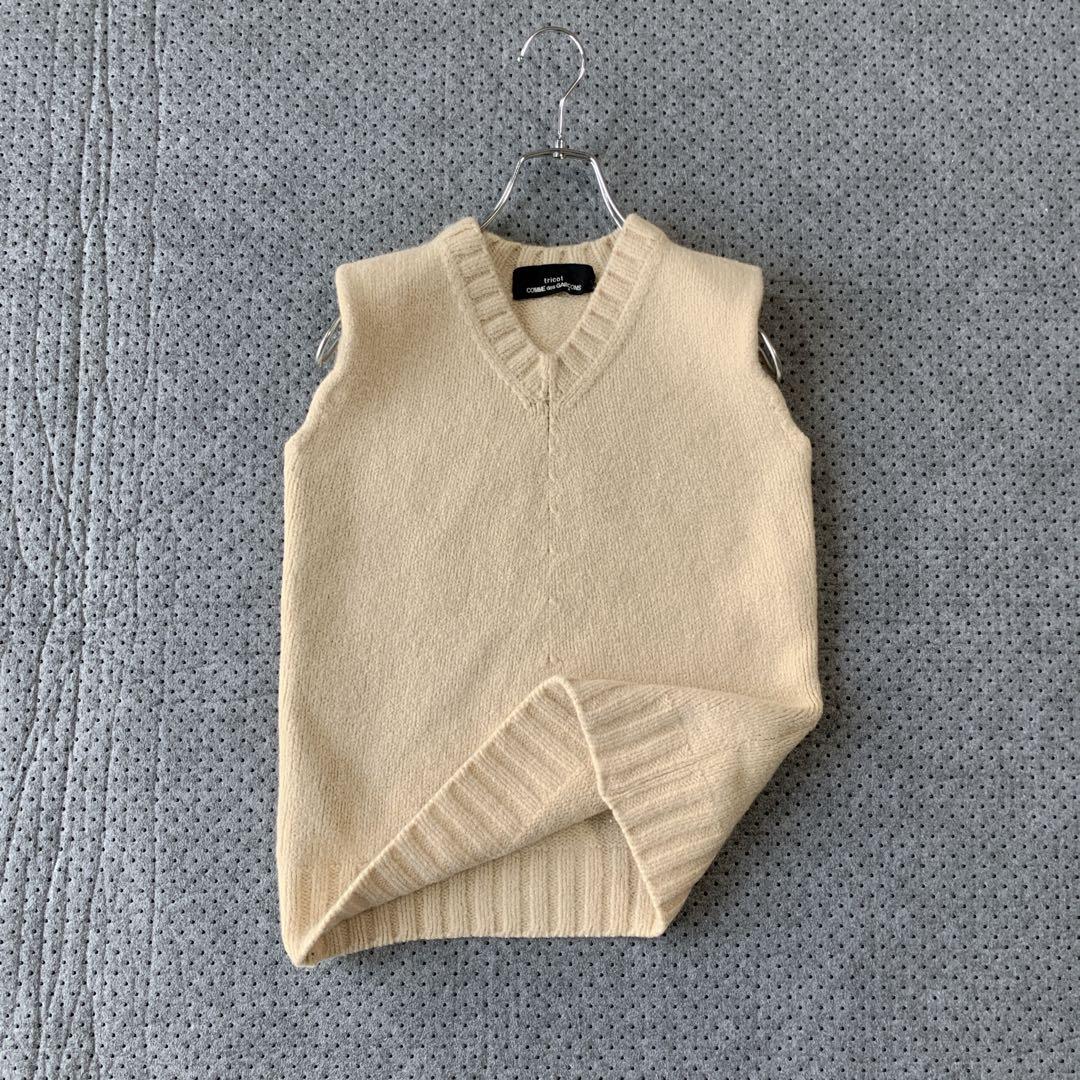 希少 90s COMME des GARÇONS tricot ウール ベスト