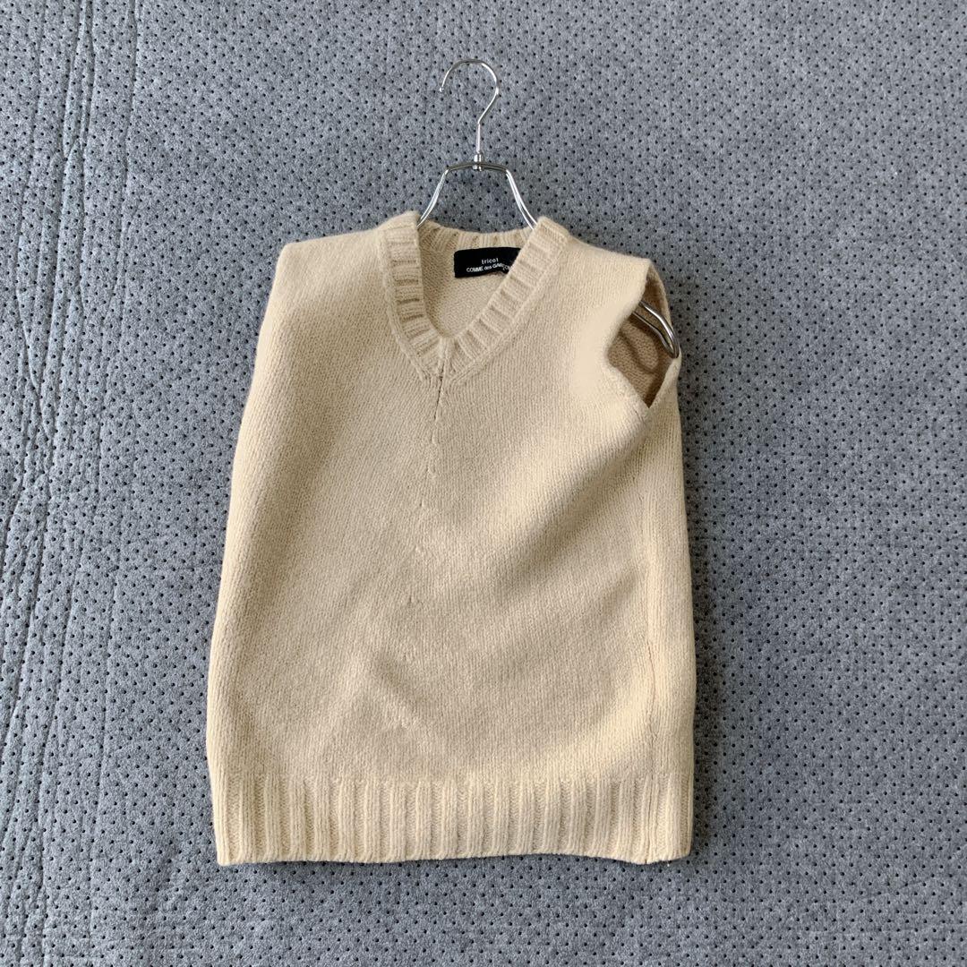 希少 90s COMME des GARÇONS tricot ウール ベスト