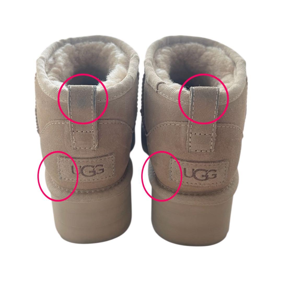 UGG 人気 大特価 クラシックウルトラミニプラットフォーム 厚底ブーツ 超破格