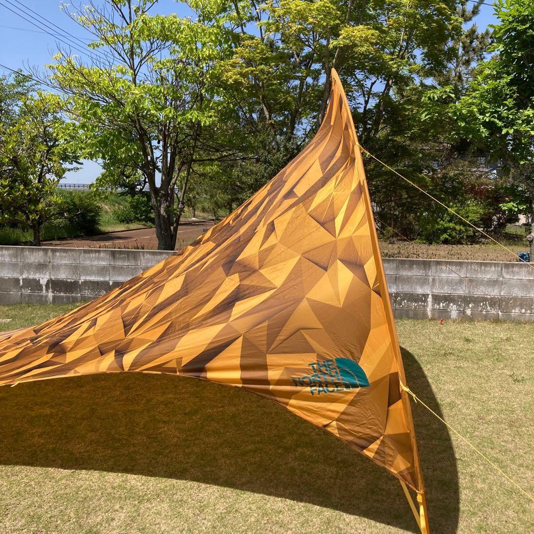 【極美品】THE northface STEAD SHADE オレンジ