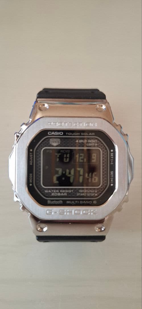 CASIO G-SHOCK GMW-B5000-1JF 電波ソーラー 美品
