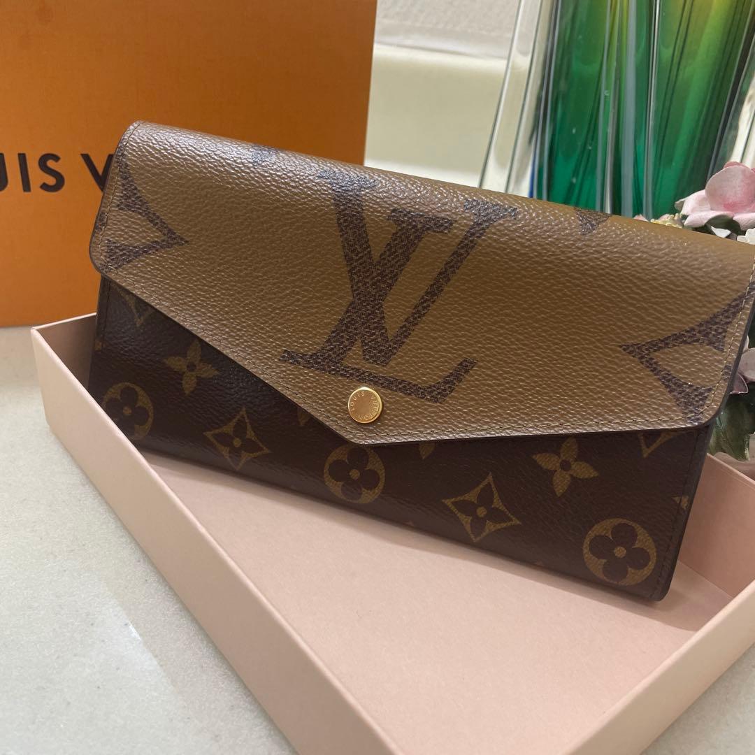 LOUIS VUITTON♡ICチップ♡ポルトフォイユ♡サラ 長財布正規品