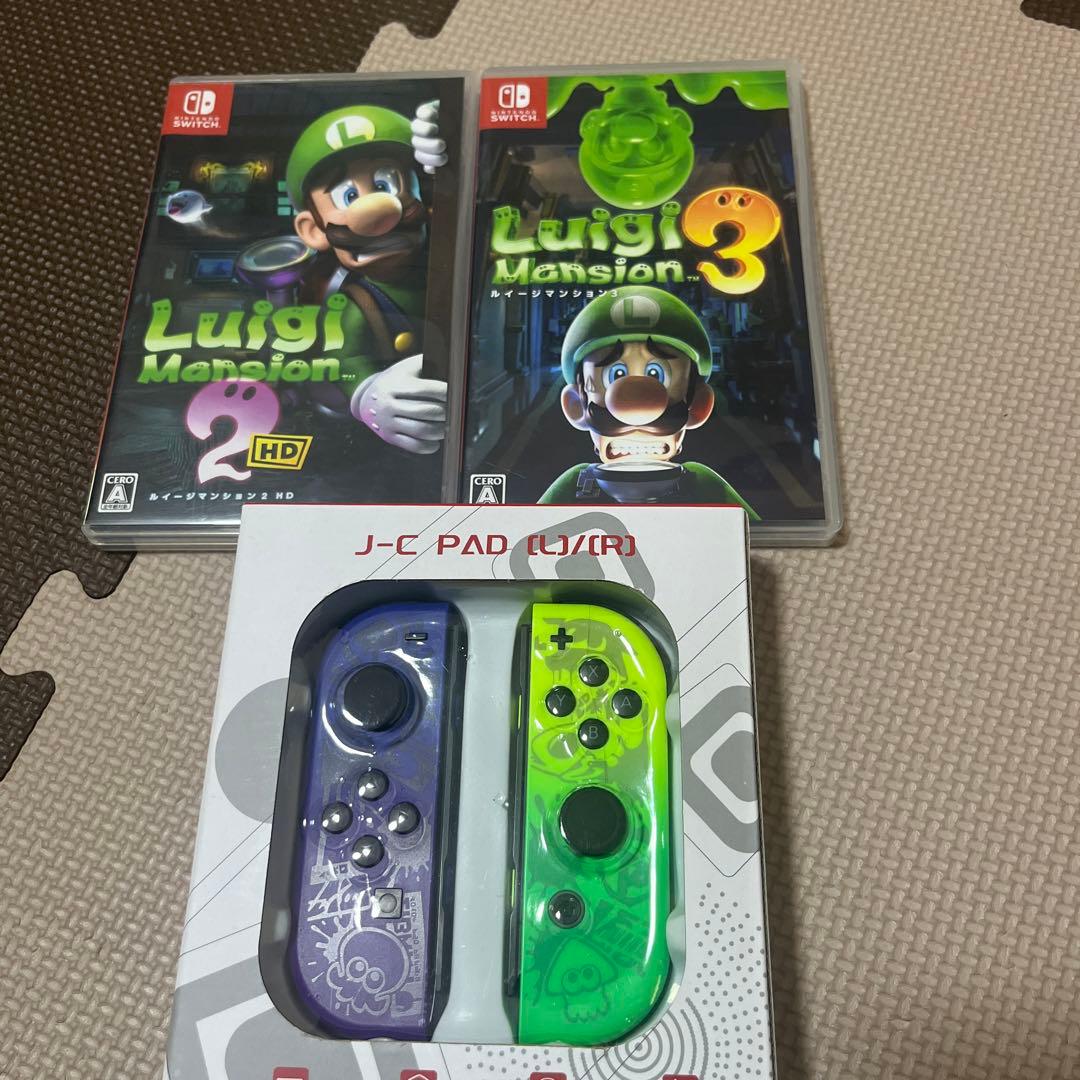 Switchソフトルイージマンション2、3まとめ売り ★