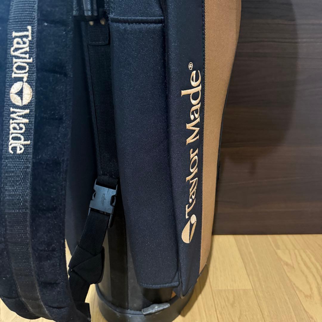 TaylorMade キャディバッグ ゴルフバッグ ブラック・ブラウン