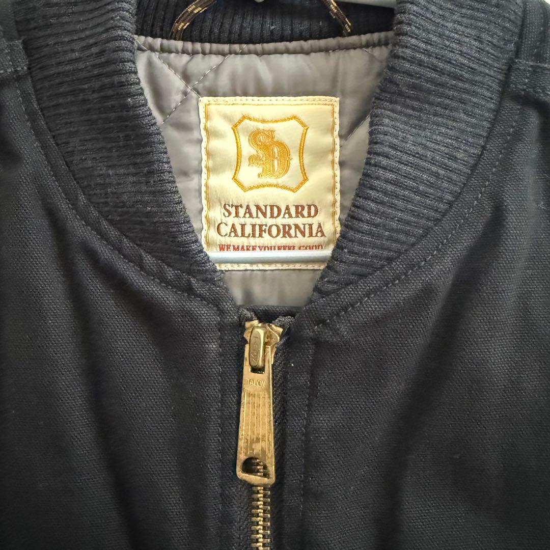 STANDARD CALIFORNIA ダックベスト ブラックM希少モデル