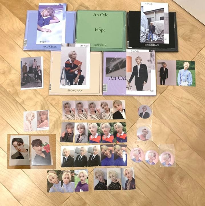 An ode ジョンハン　セミコンプ　セット