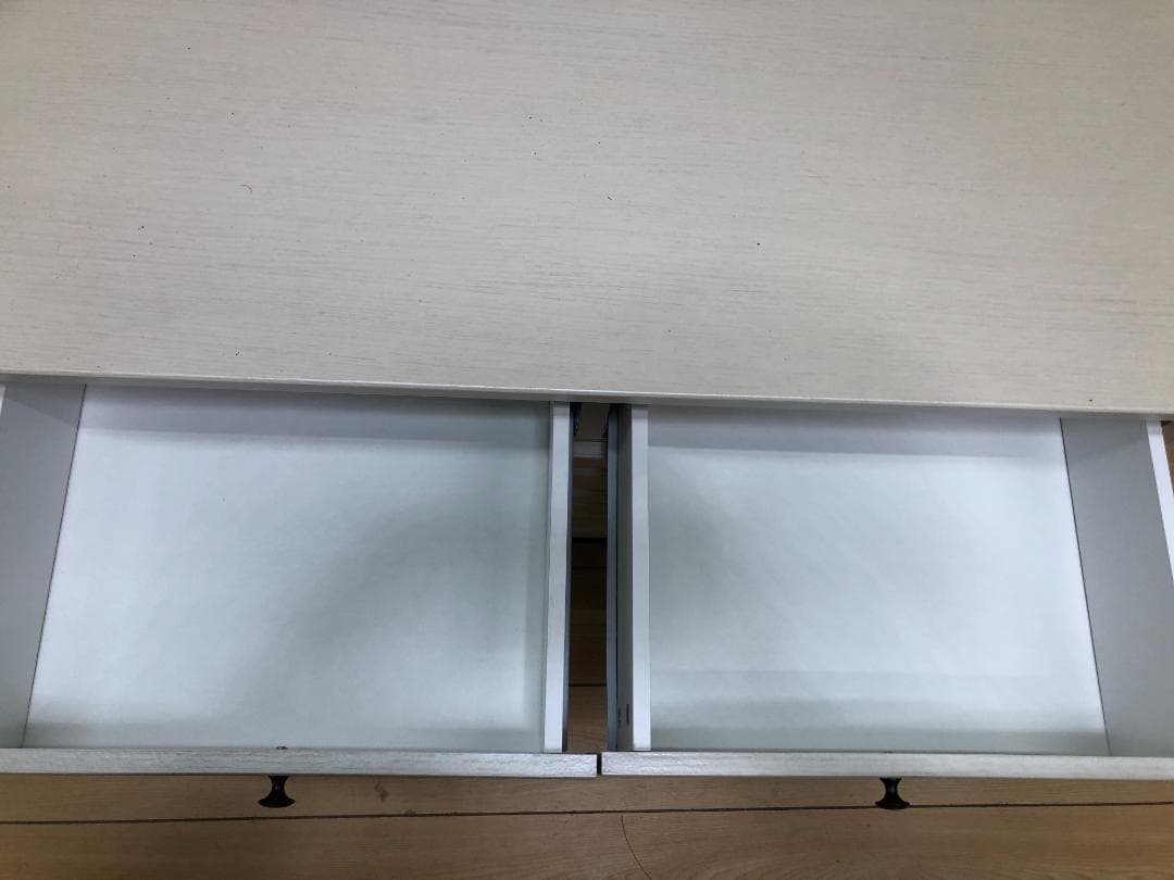 ニトリ　チェスト((Nキャセイ2 TB 6799 WHW)　　88106-1-②