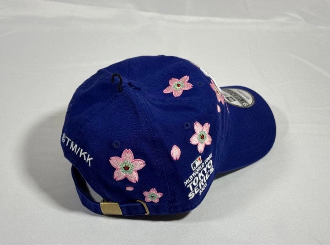 村上隆MLB ドジャース 9TWENTY 青 東京シリーズ キャップ 大谷翔平