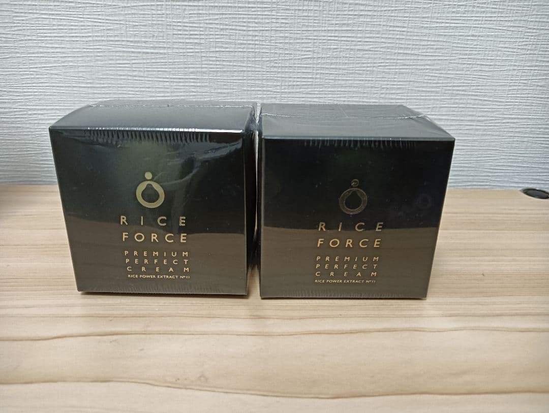【新品２個セット】RICE FORCE プレミアムパーフェクトクリーム 30g