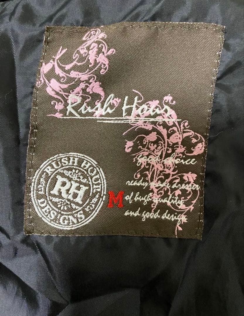 00s archive ファー ダウンジャケット y2k 平成 グランジ 光沢