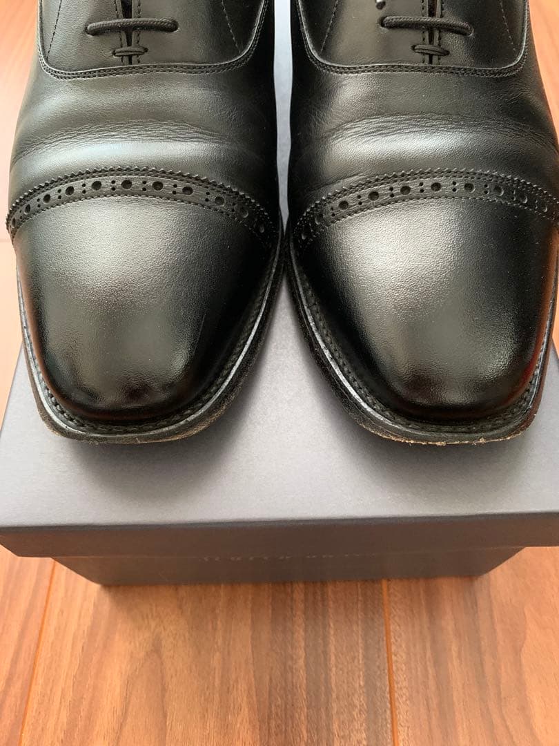 スコッチグレイン　革靴　ビジネス　フォーマル
